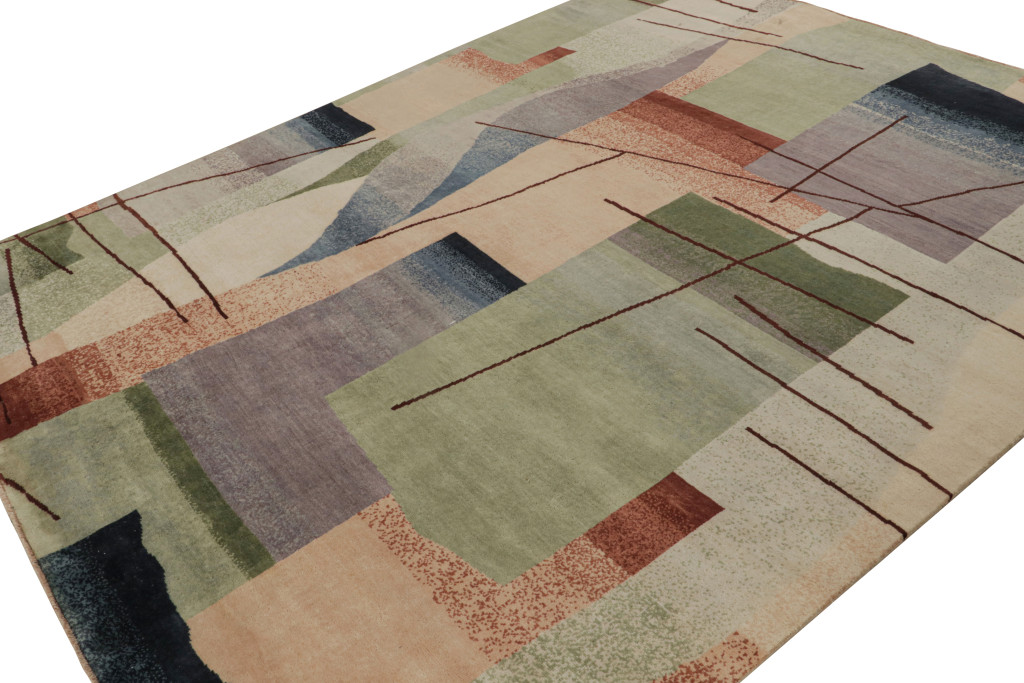 Chinese Art Deco style rug