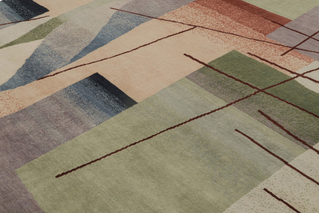 Chinese Art Deco style rug