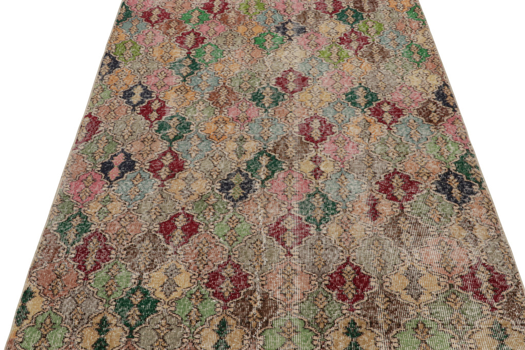 Vintage Zeki Múren Geometric Rug