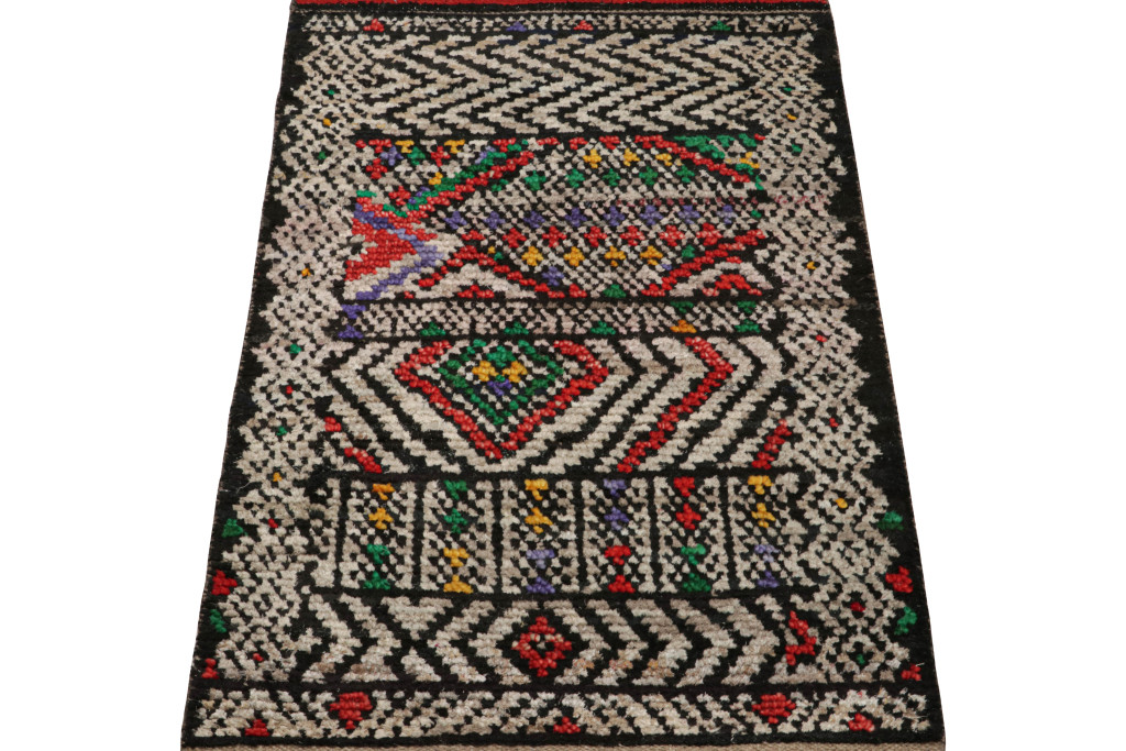 Moroccan Geometric Polychromatic Rug