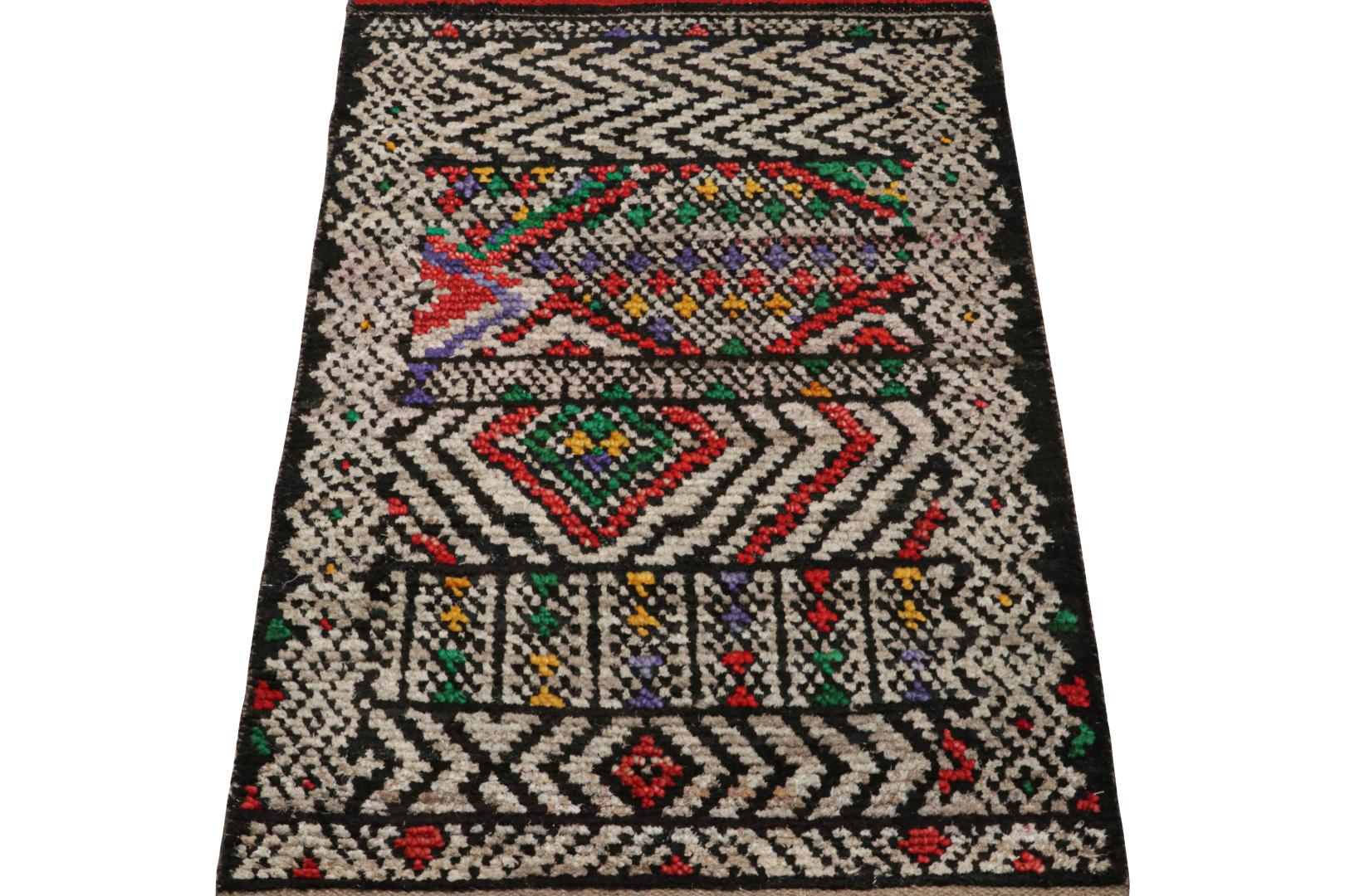 Moroccan Geometric Polychromatic Rug