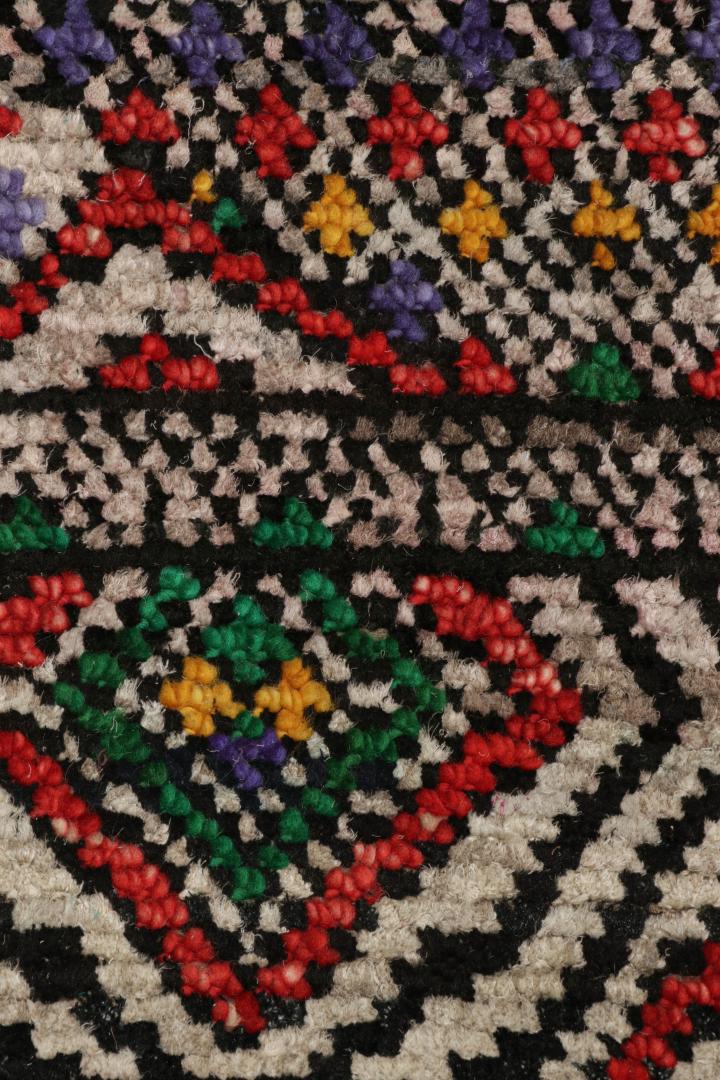 Moroccan Geometric Polychromatic Rug