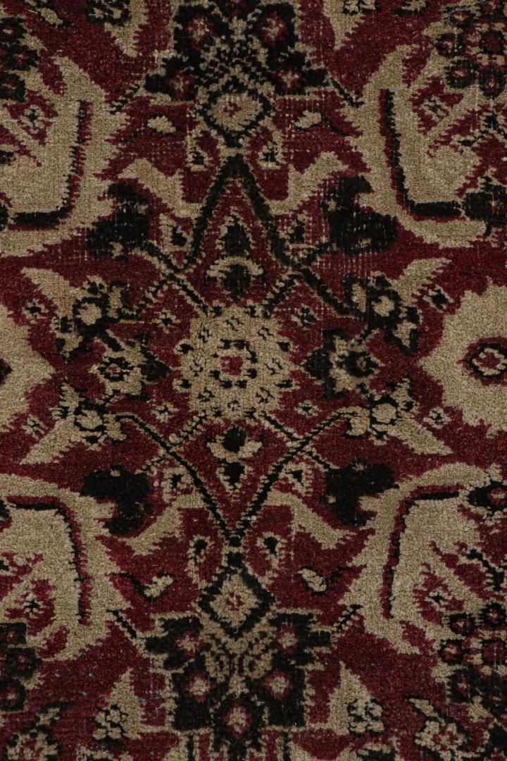 Antique Agra Square Rug