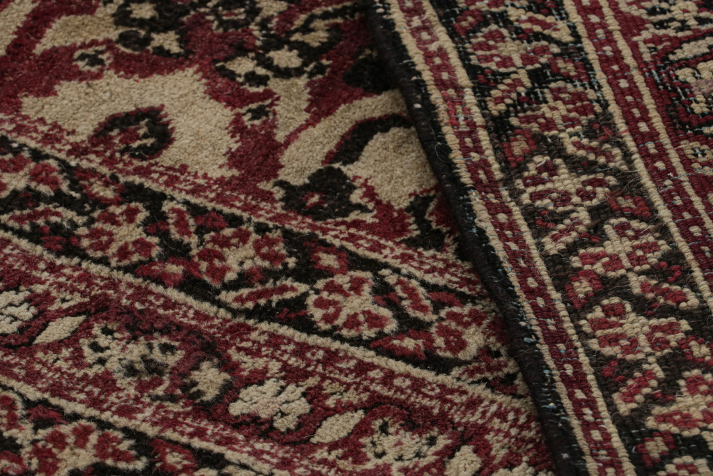 Antique Agra Square Rug
