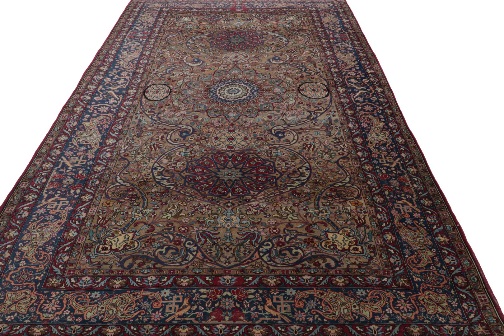 Antique Persian Isfahan Rug
