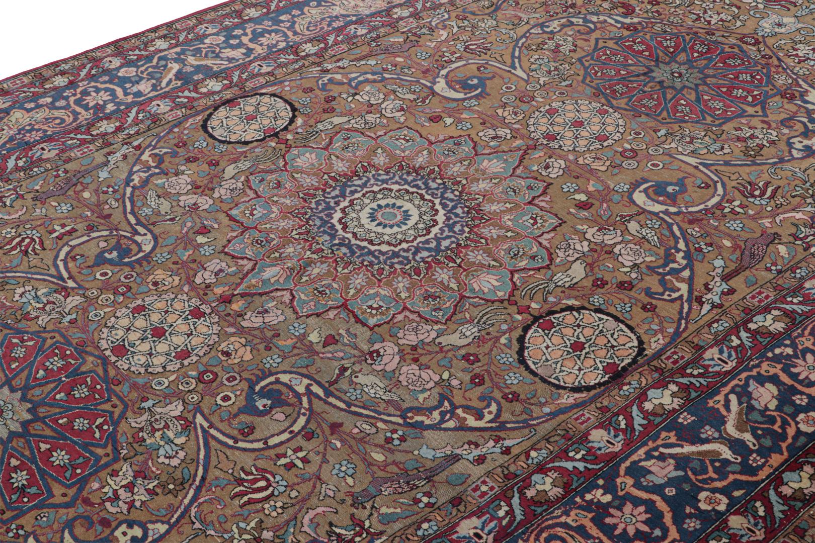 Antique Persian Isfahan Rug