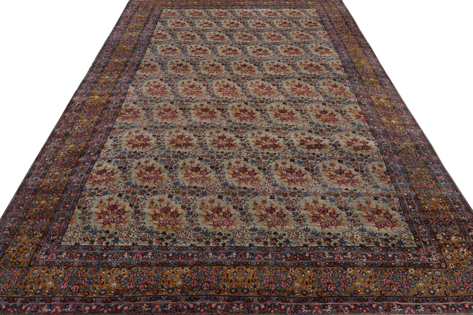 Antique Persian Kerman Rug