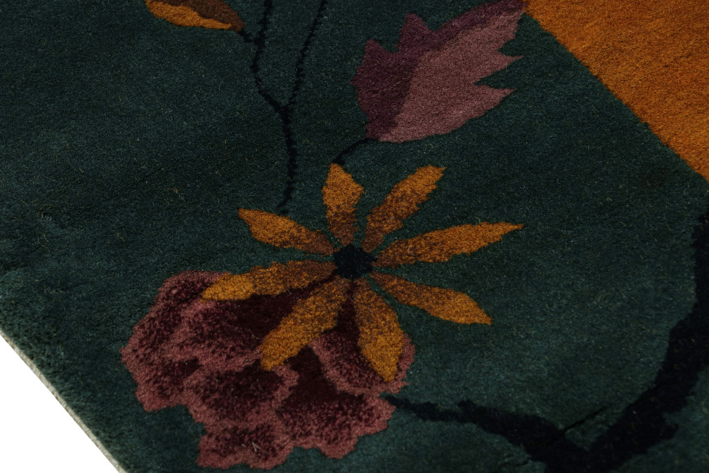 Antique Chinese Art Deco Rug
