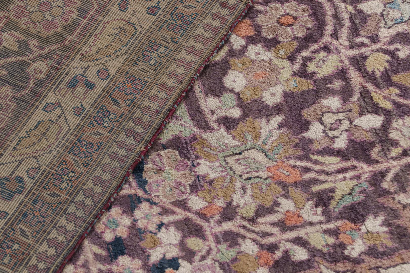 Antique Persian Kashan Rug
