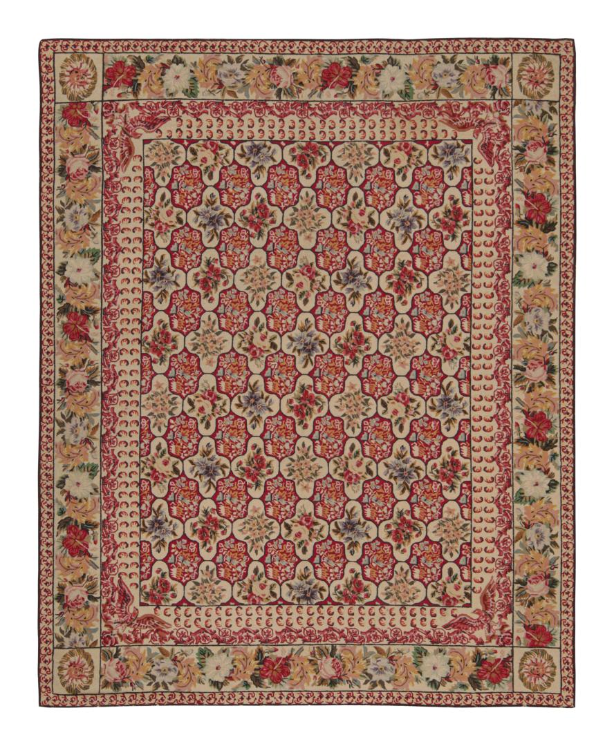 Antique hooked rug