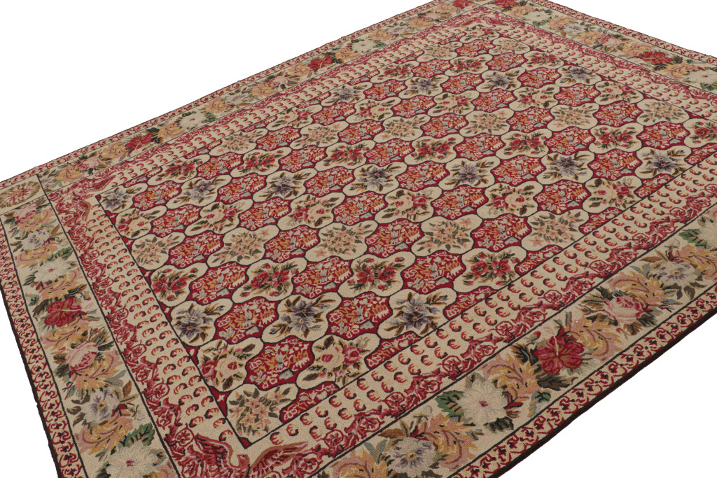 Antique hooked rug