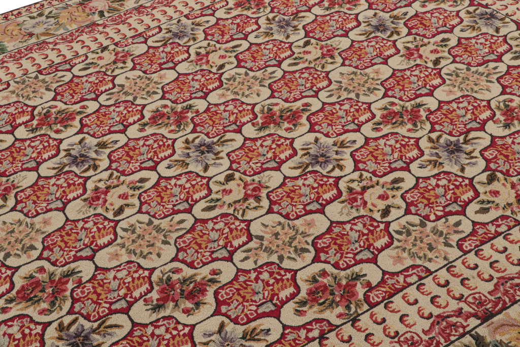 Antique hooked rug
