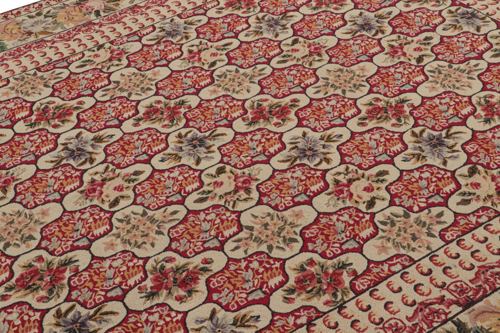 Antique hooked rug