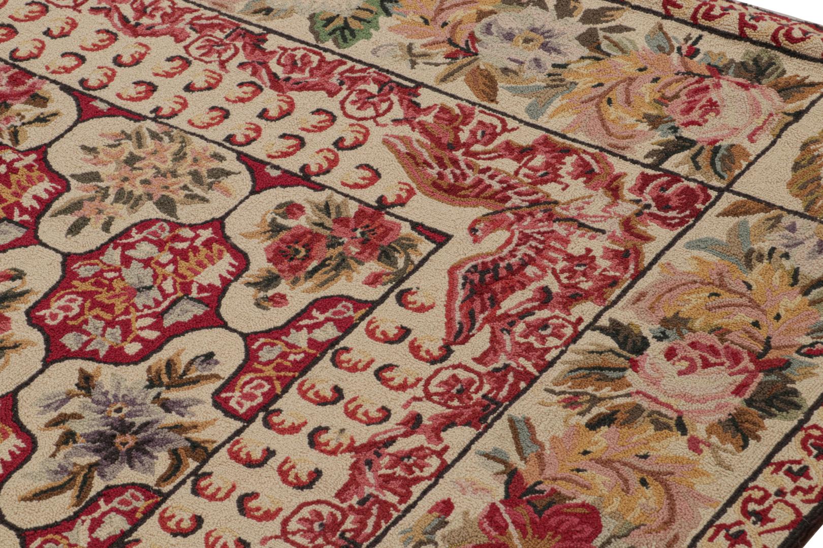 Antique hooked rug