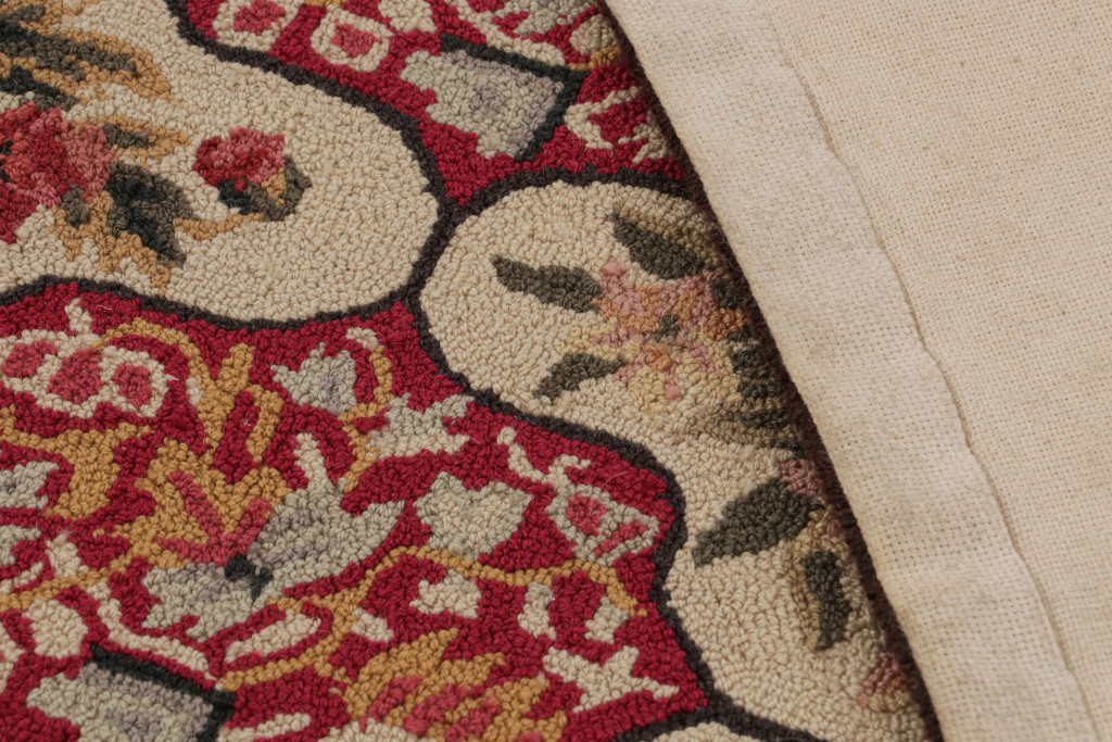 Antique hooked rug
