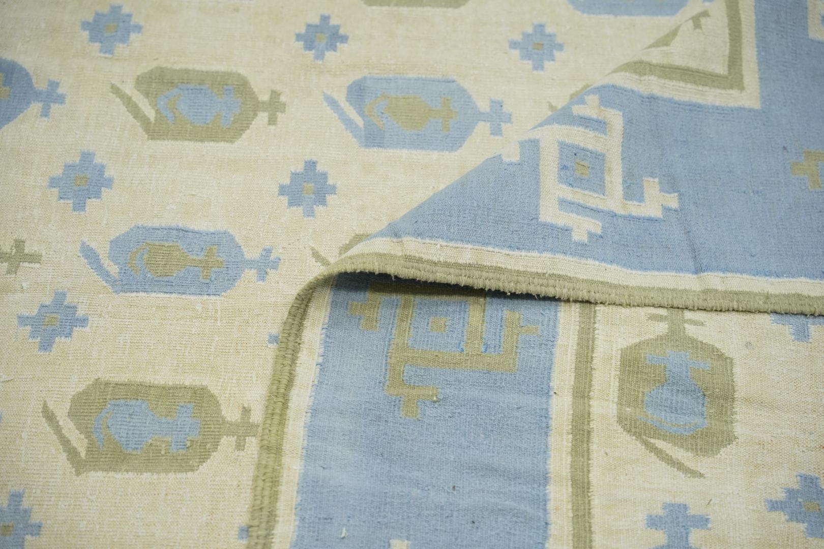 Vintage Dhurrie Geometric Rug