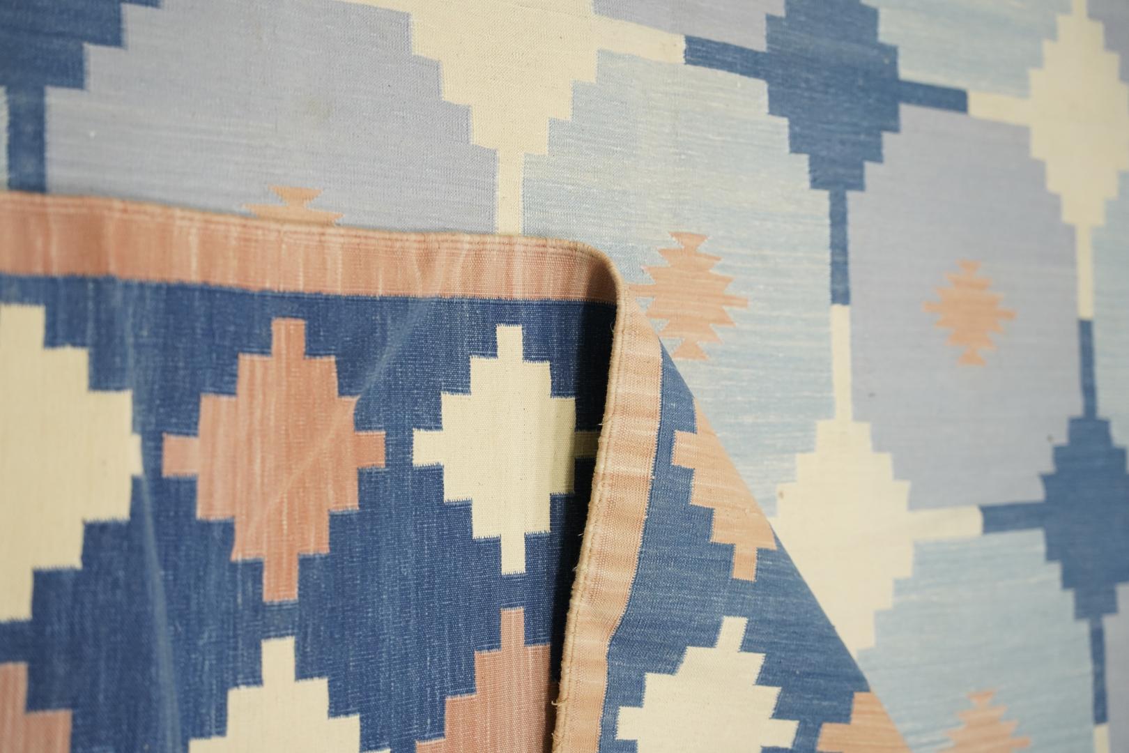 Vintage Dhurrie Geometric Rug