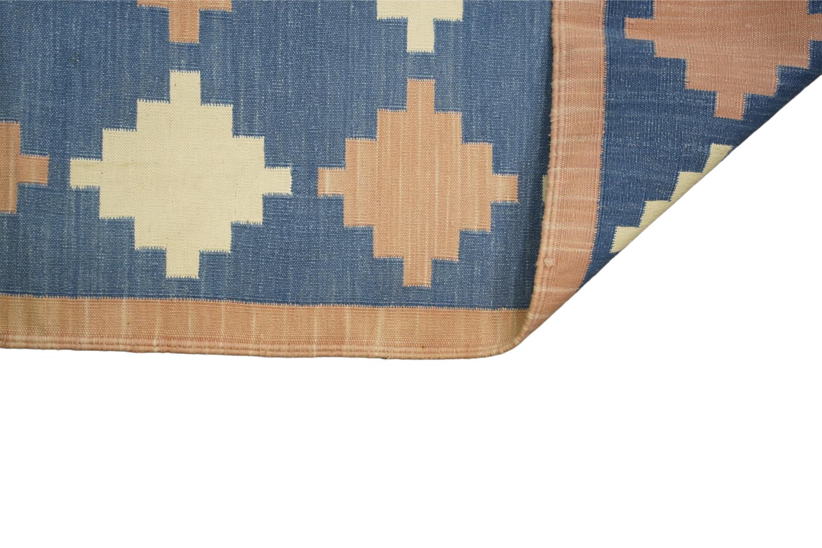 Vintage Dhurrie Geometric Rug