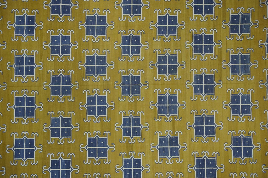 Vintage Dhurrie Geometric Rug