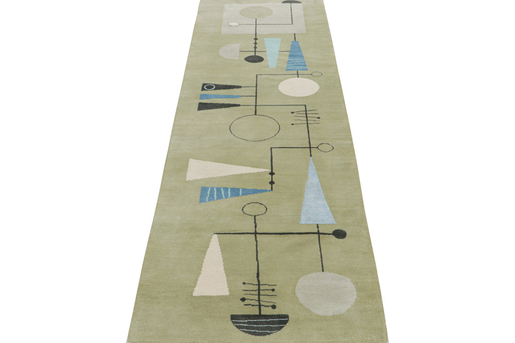 Mid-Century Modern Runner Rug