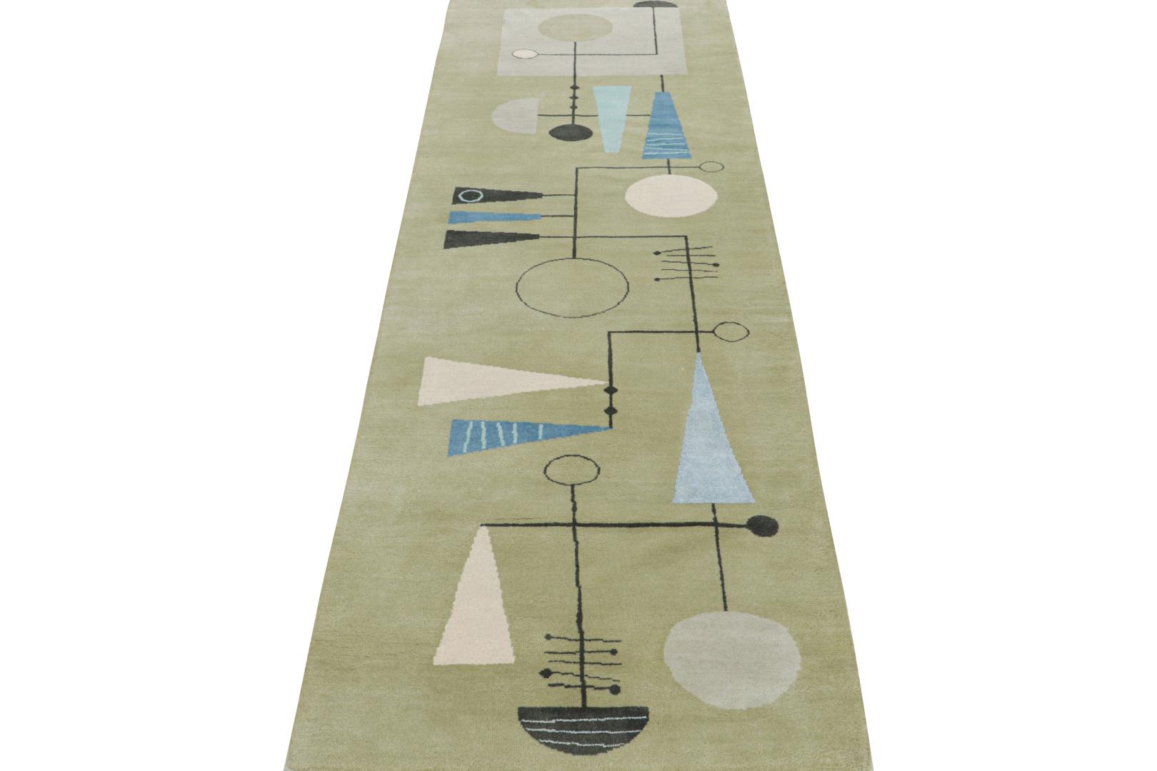 Mid-Century Modern Runner Rug