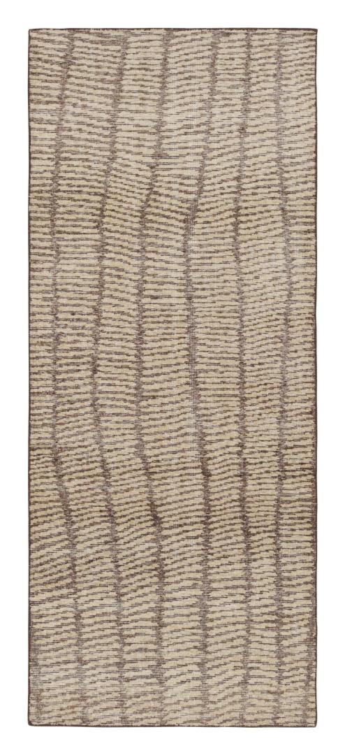 Custom Abstract Rug with Geometric Patterns
