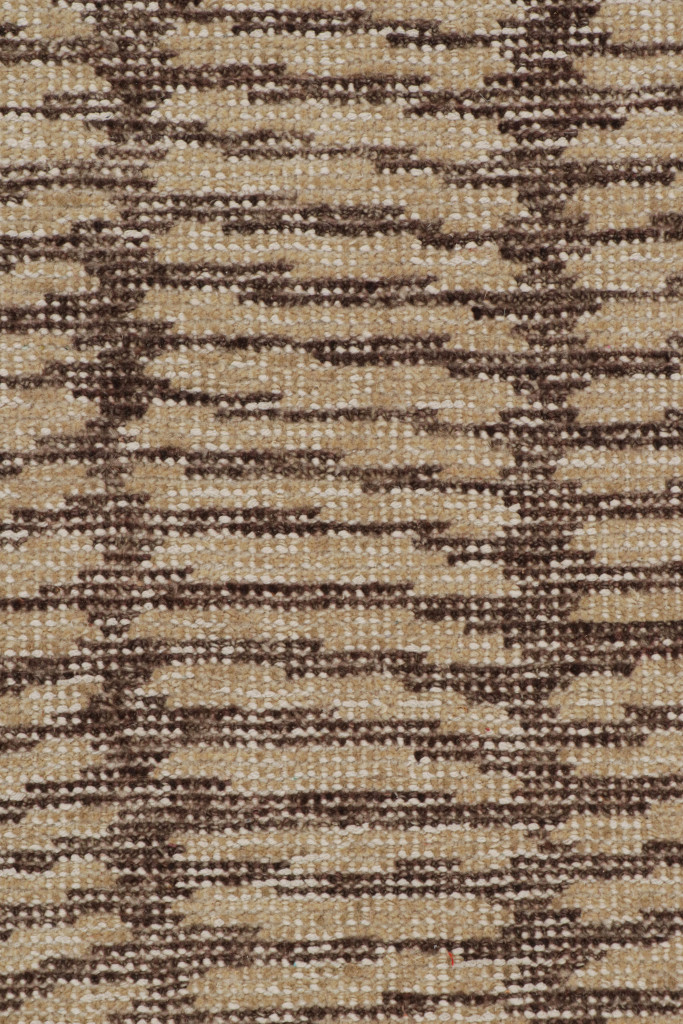 Custom Abstract Rug with Geometric Patterns