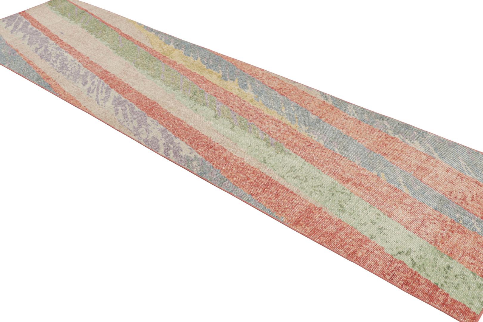 Modern Abstract Runner Rug