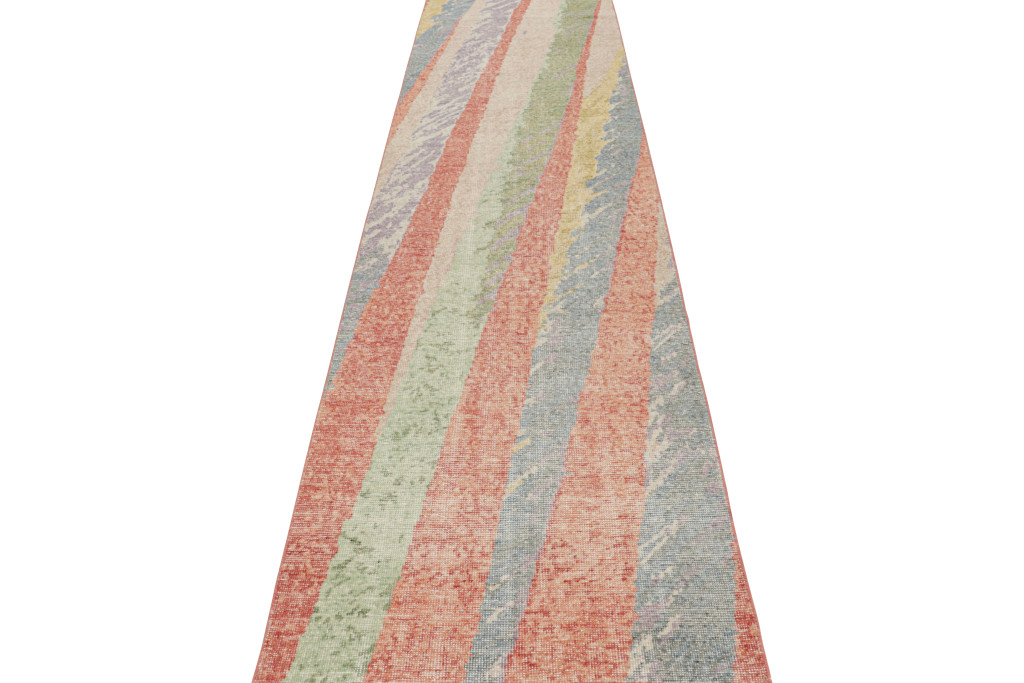 Modern Abstract Runner Rug