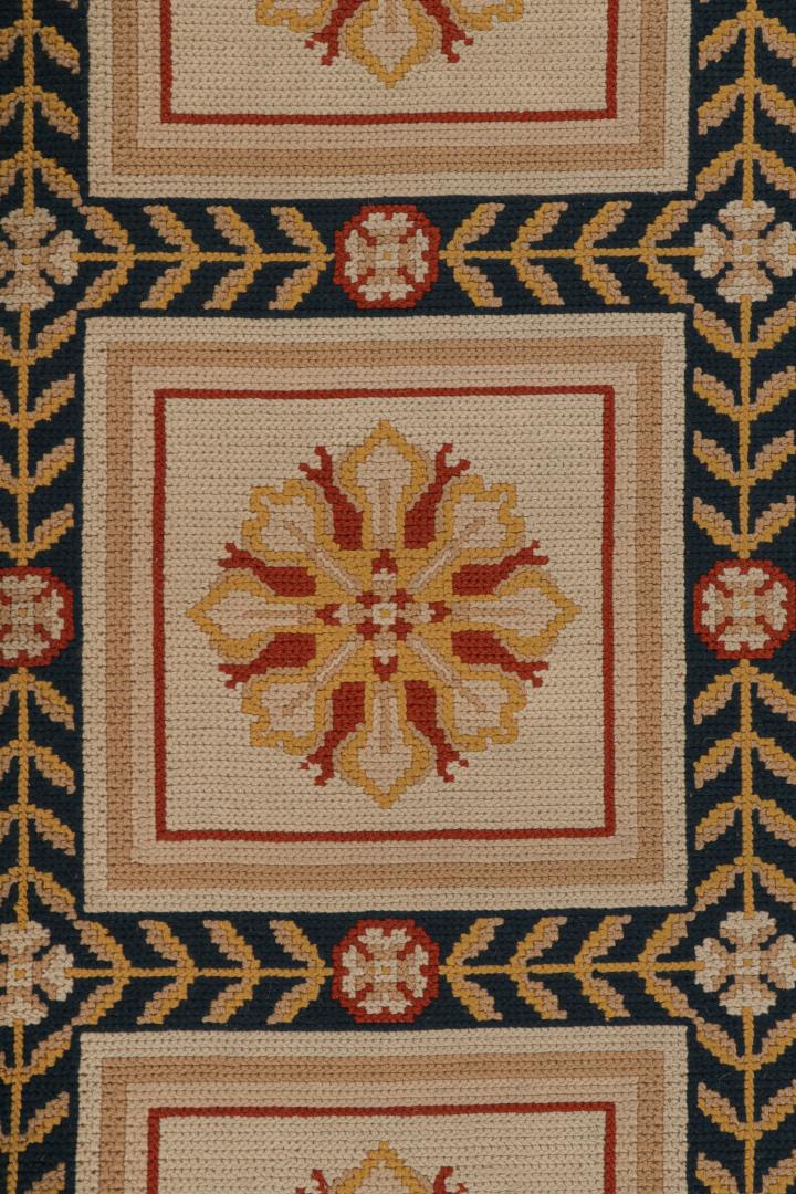 Antique Arraiolos Needlepoint Runner Rug