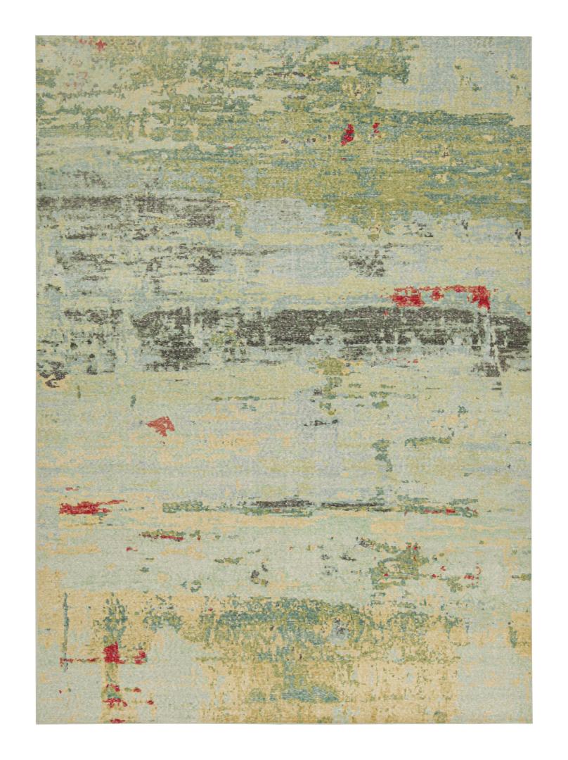 Distressed Abstract Rug