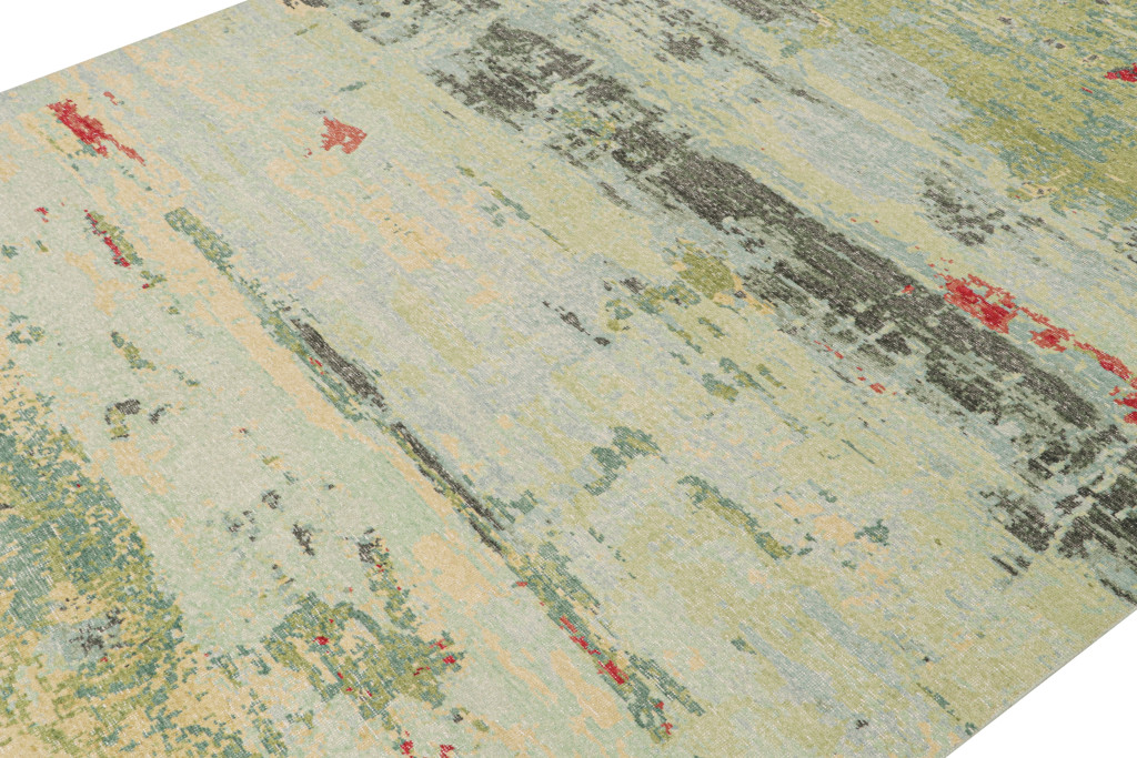 Distressed Abstract Rug