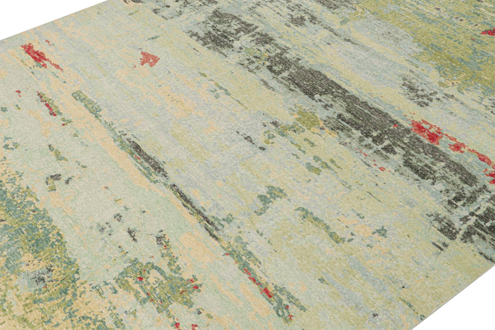 Distressed Abstract Rug