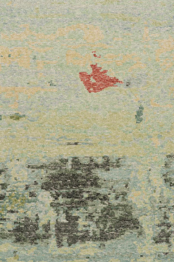 Distressed Abstract Rug