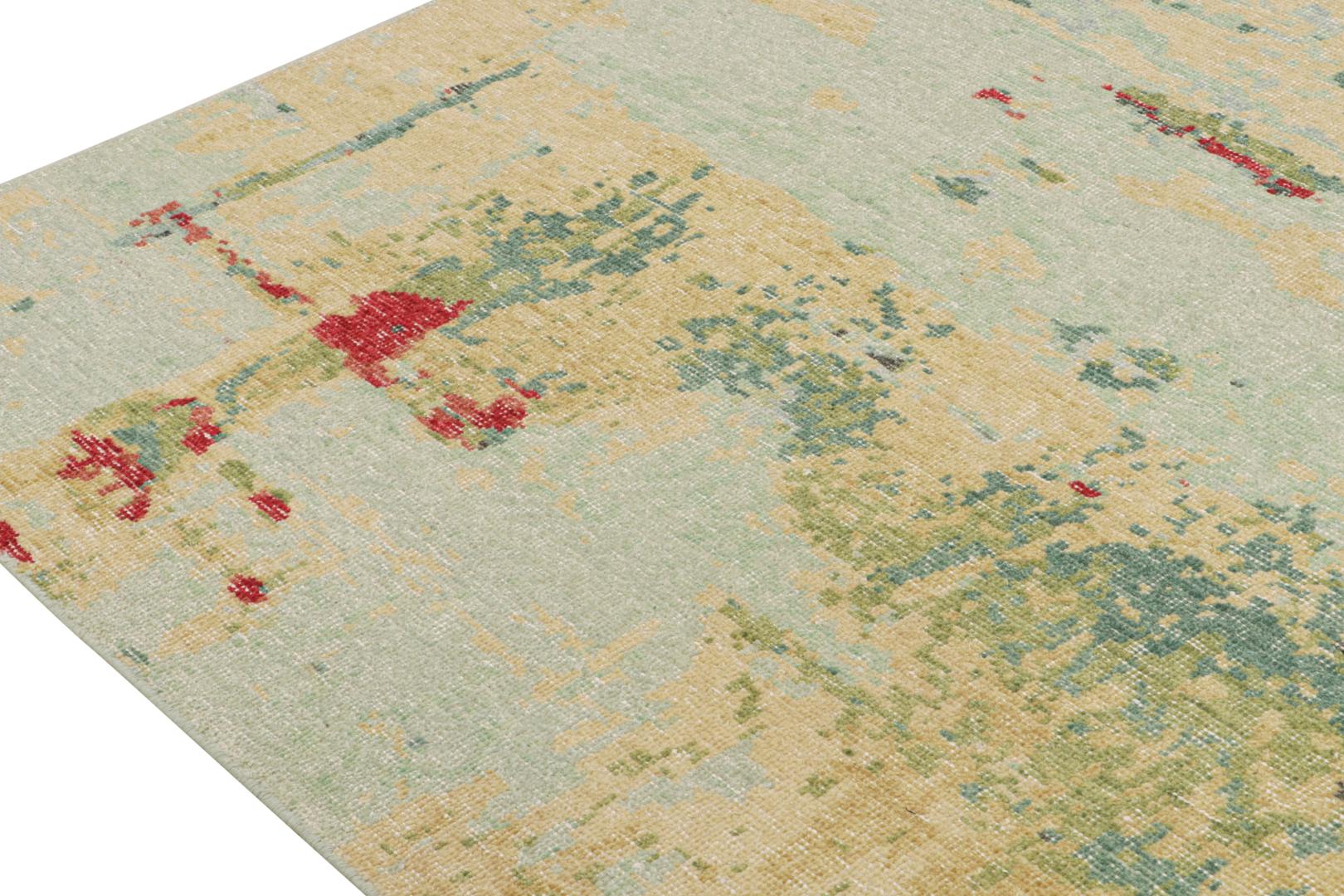 Distressed Abstract Rug