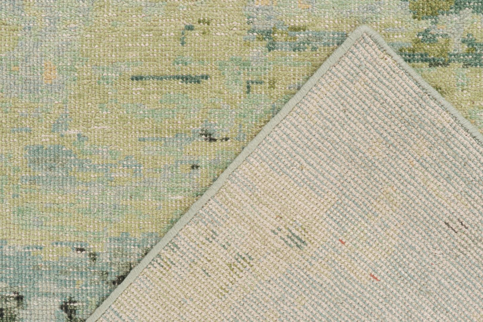 Distressed Abstract Rug