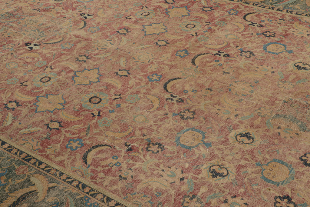 Antique Persian Isfahan Rug