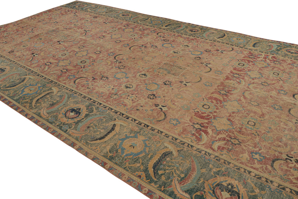 Antique Persian Isfahan Rug