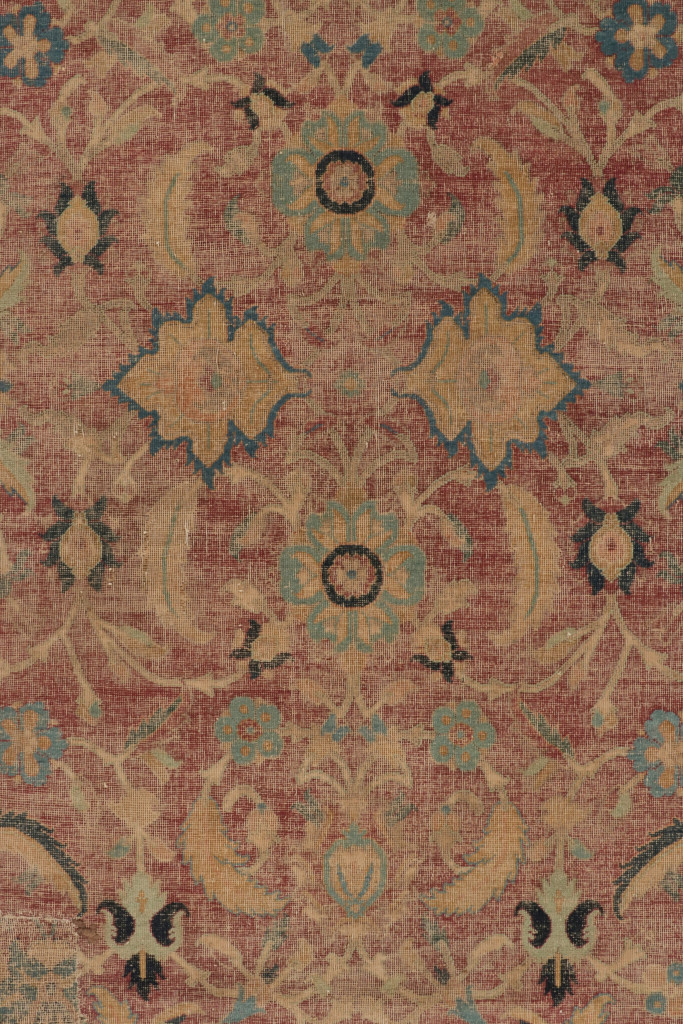 Antique Persian Isfahan Rug