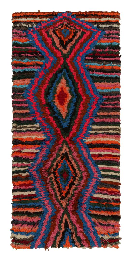 Vintage Moroccan Runner Rug