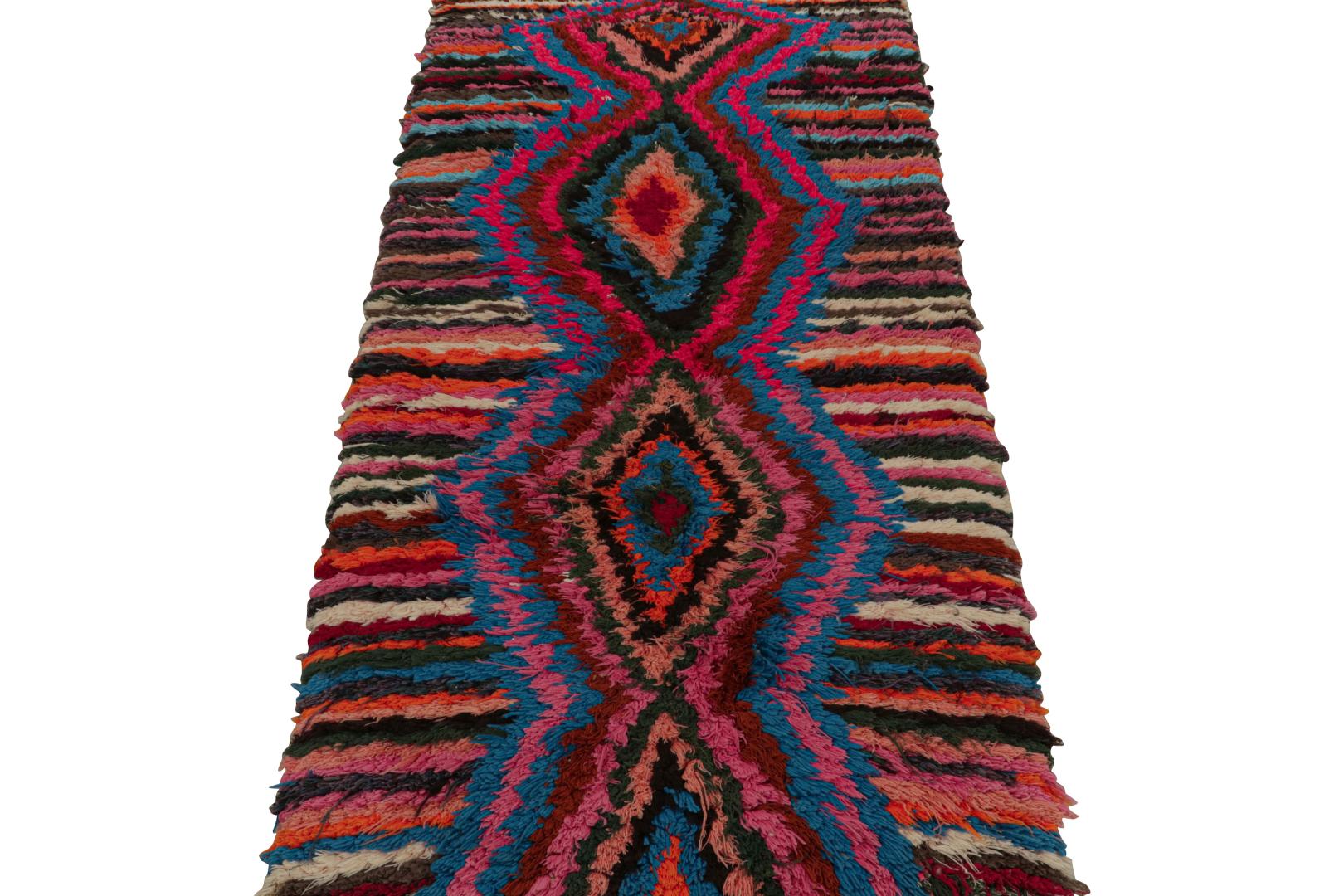 Vintage Moroccan Runner Rug