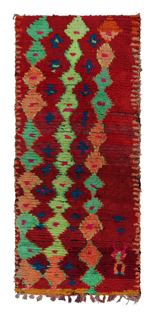 Vintage Moroccan Runner Rug