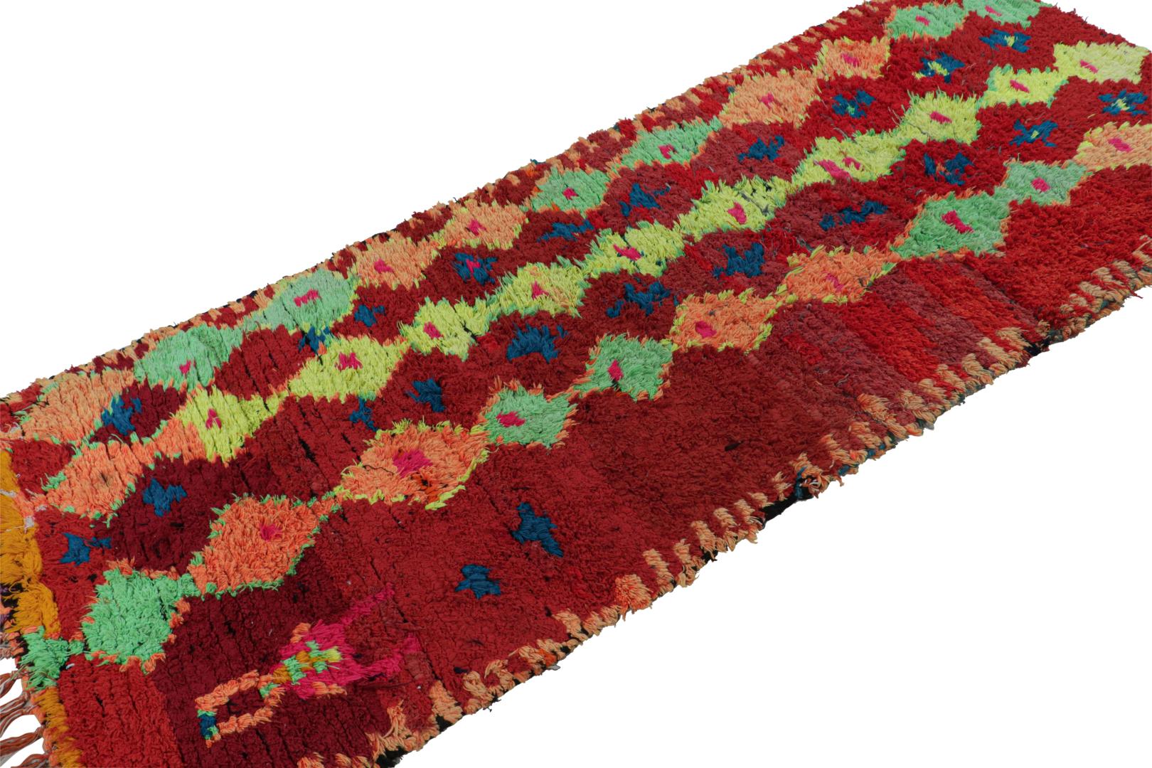 Vintage Moroccan Runner Rug