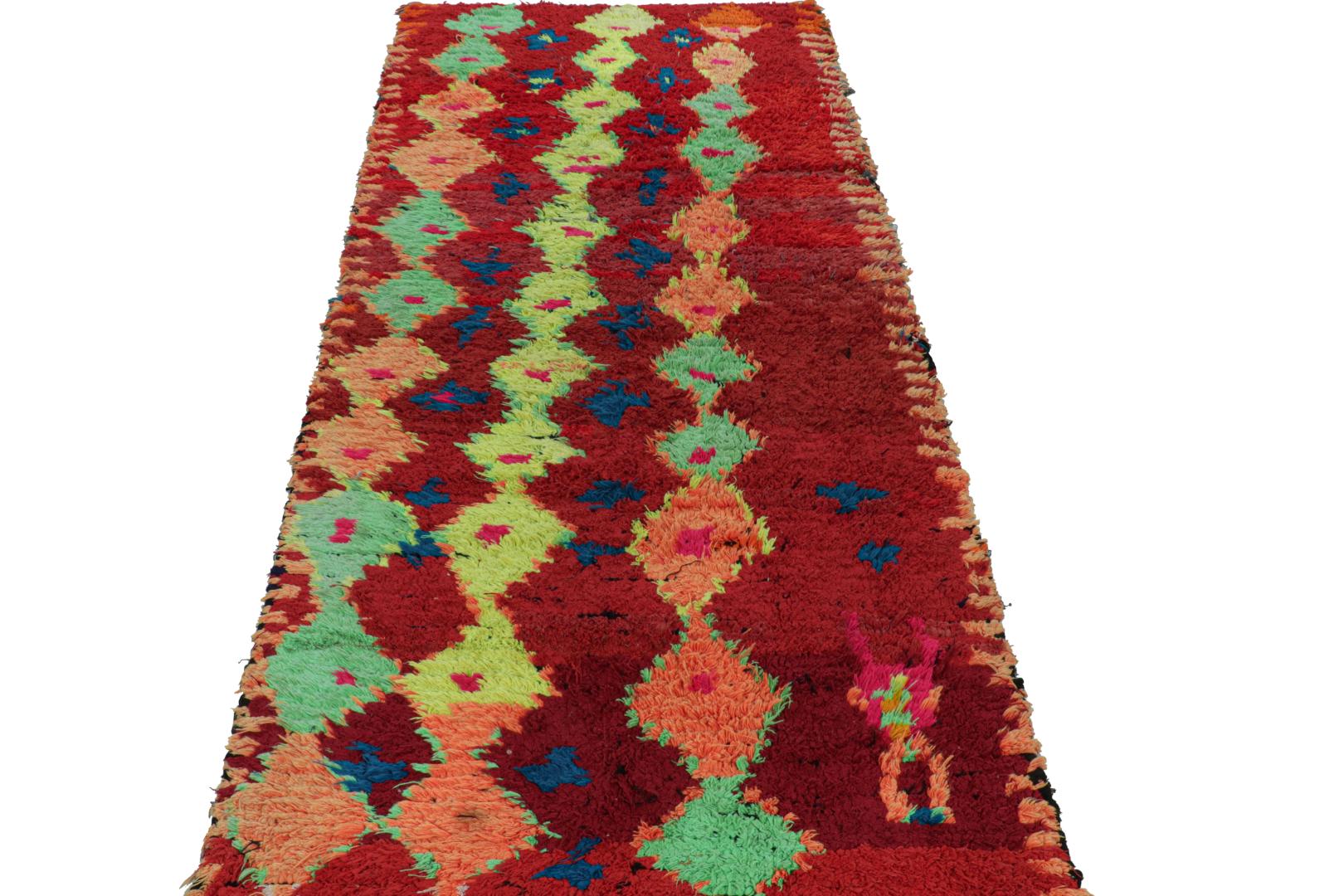 Vintage Moroccan Runner Rug