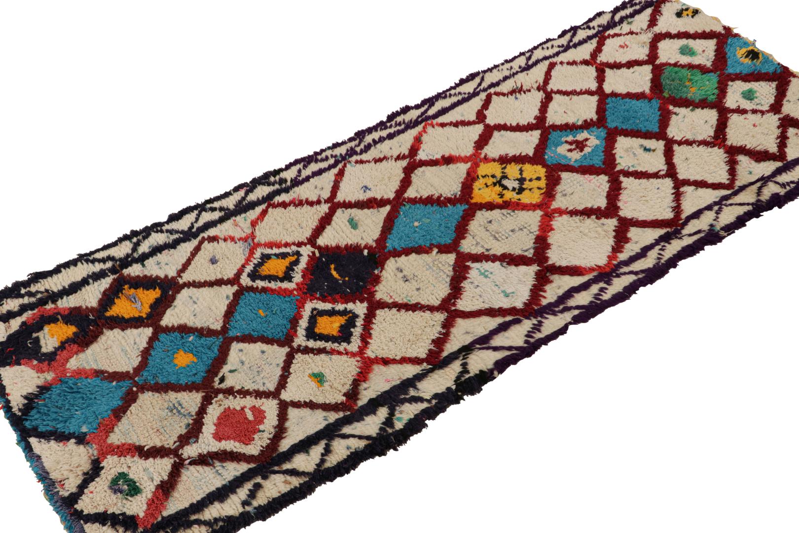 Vintage Moroccan Runner Rug