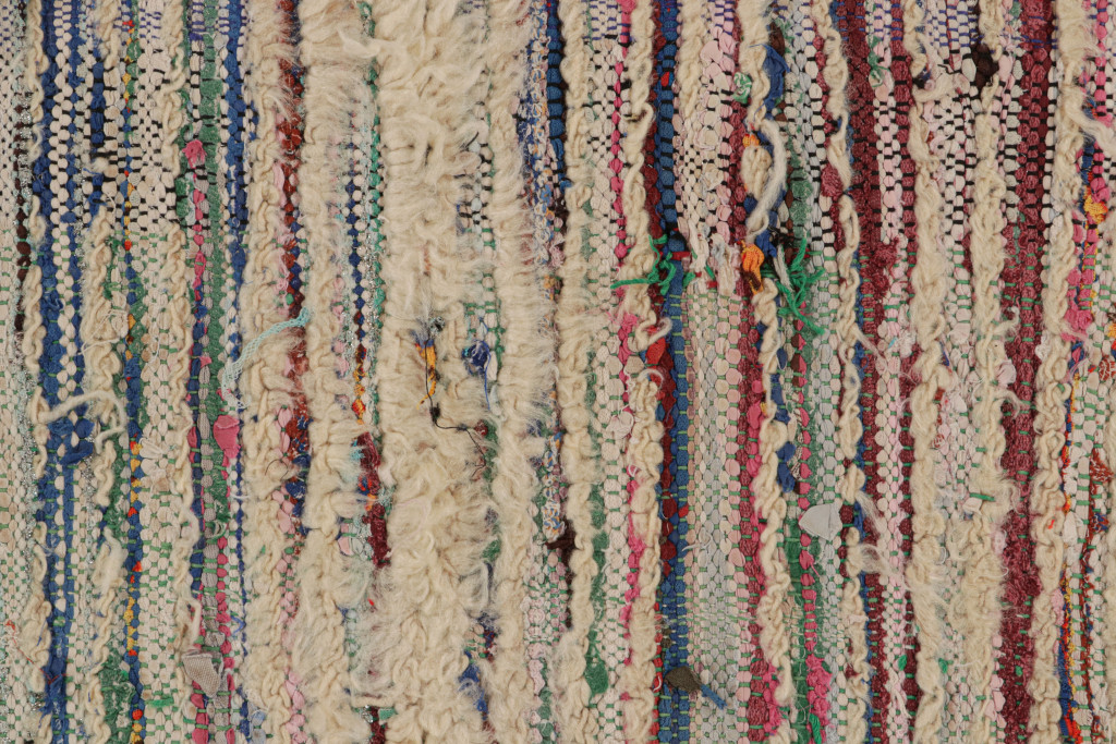 Vintage Moroccan Geometric Rug