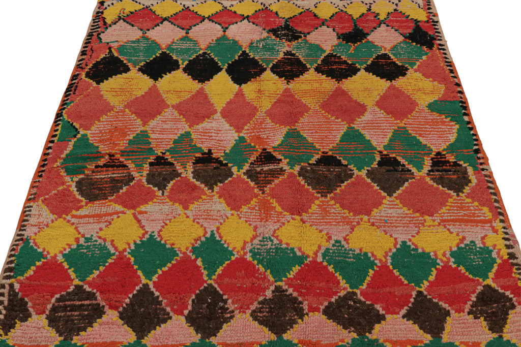 Vintage Moroccan Square Rug
