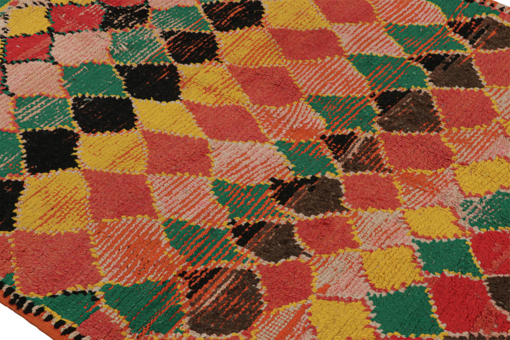 Vintage Moroccan Square Rug