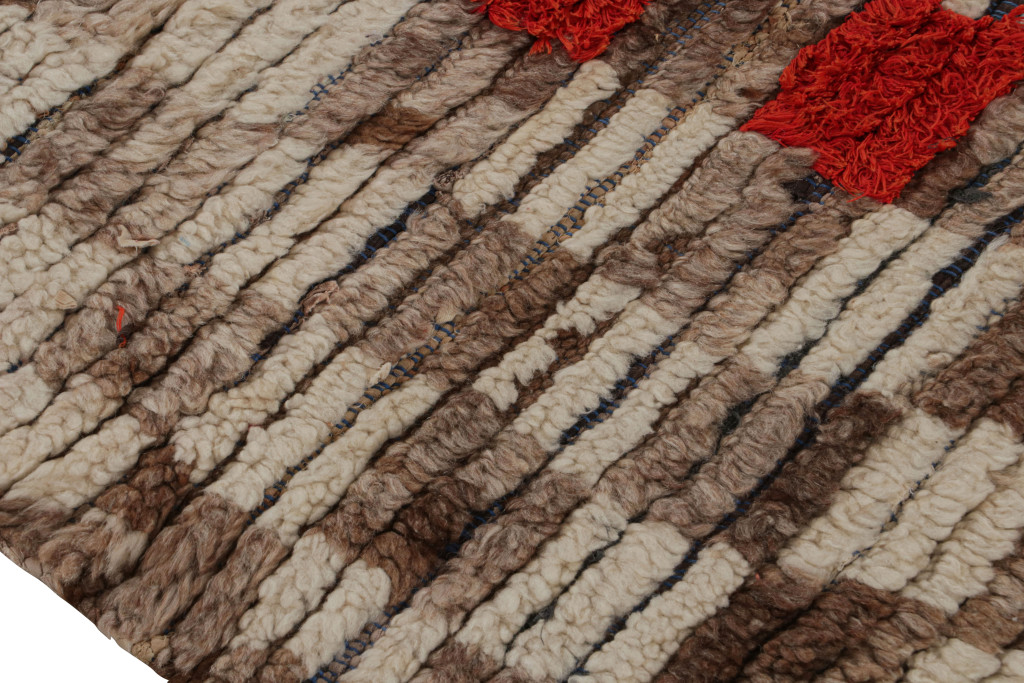 Vintage Moroccan Geometric Rug