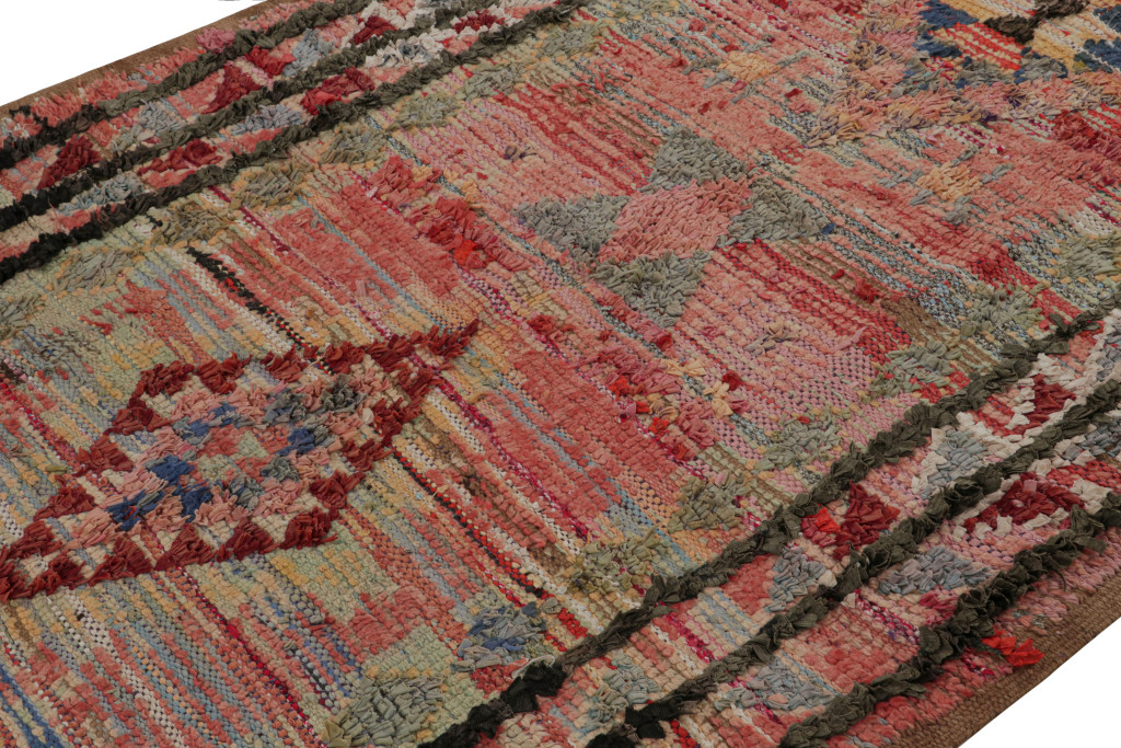 Vintage Moroccan Geometric Rug